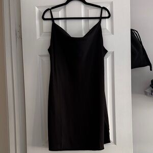 NWT UO Black Slip Dress